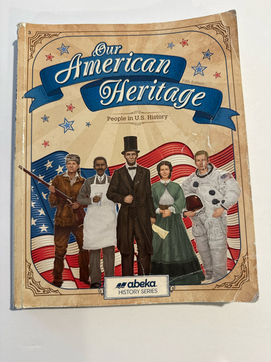 Our American Heritage Abeka Student Book Pre-Owned 3rd Grade History Textbooks