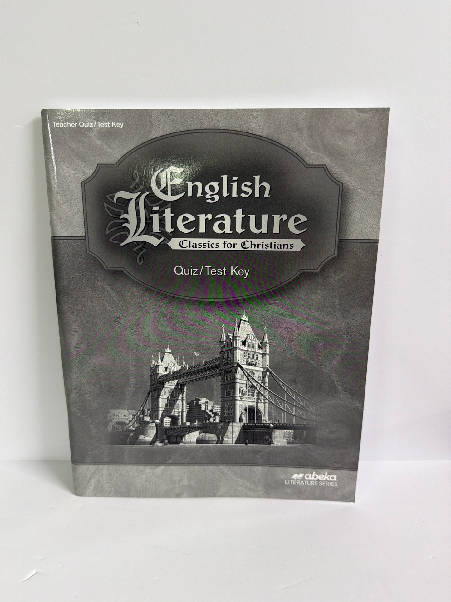 English Literature Abeka Quiz/Test Key  Pre-Owned 12th Grade Literature