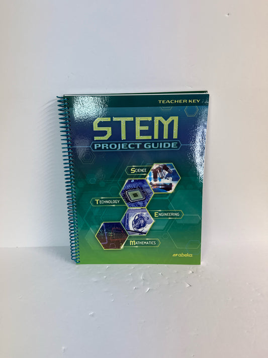 Stem Project Guide Abeka Teacher Key  Pre-Owned 9th Grade Science Textbooks