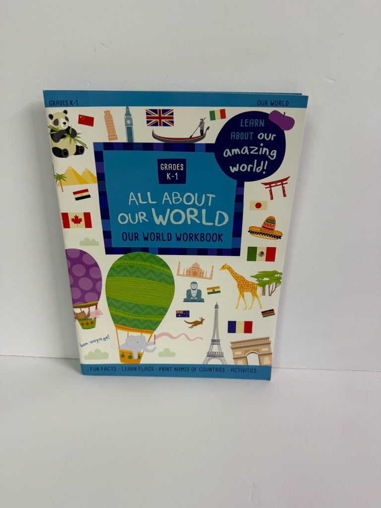 All About Our World Bendon Workbook  Pre-Owned Summer Study Books