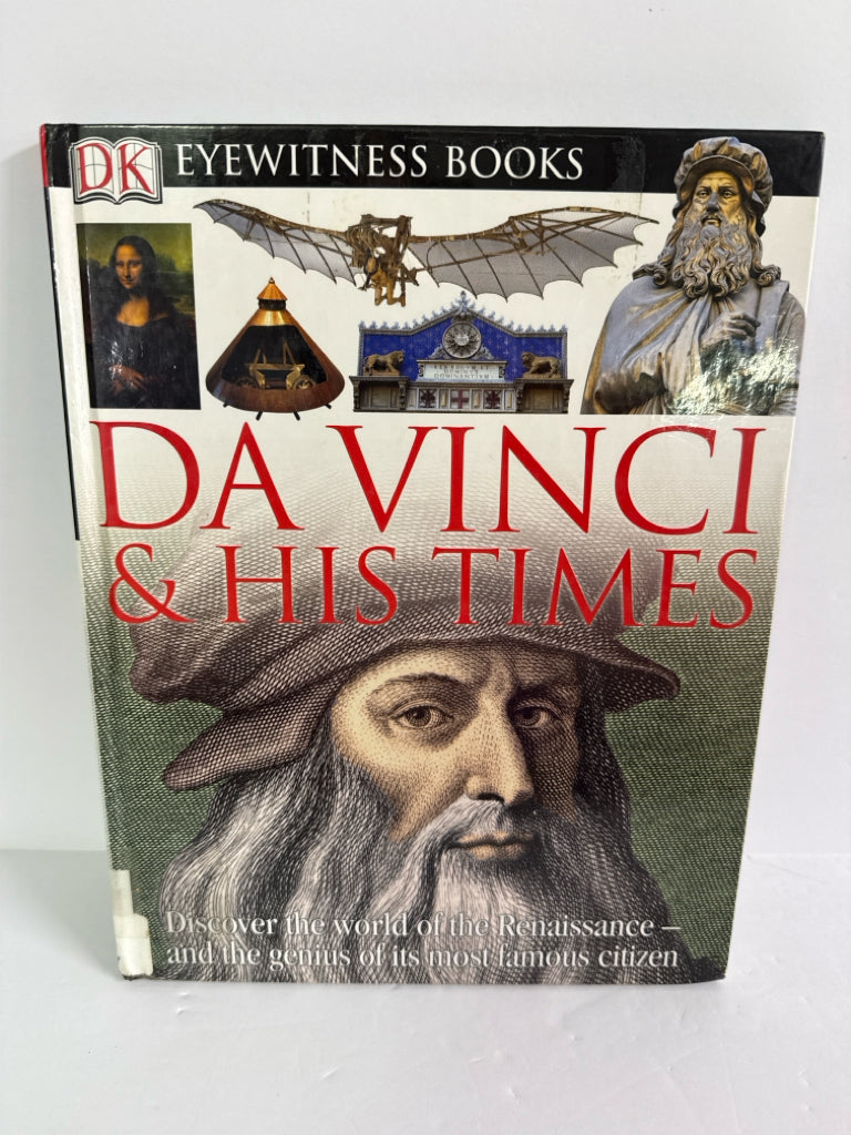 DaVinci & His Times DK Publishing Pre-Owned Art Books