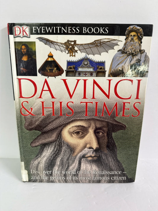 DaVinci & His Times DK Publishing Pre-Owned Art Books