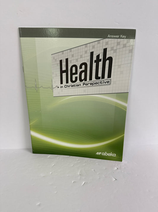 Health Abeka Answer Key  Pre-Owned High School Science Textbooks