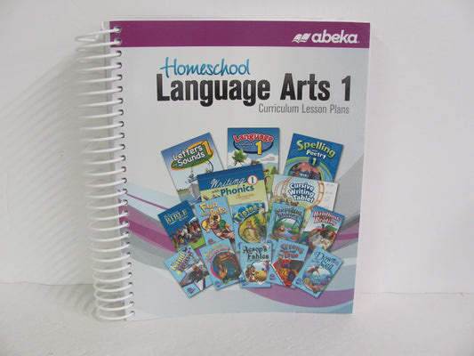 Language Arts 1 Abeka Curriculum Pre-Owned 1st Grade Language Textbooks