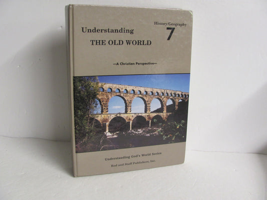 Understanding The Old World Rod & Staff Student Book Pre-Owned History Textbooks