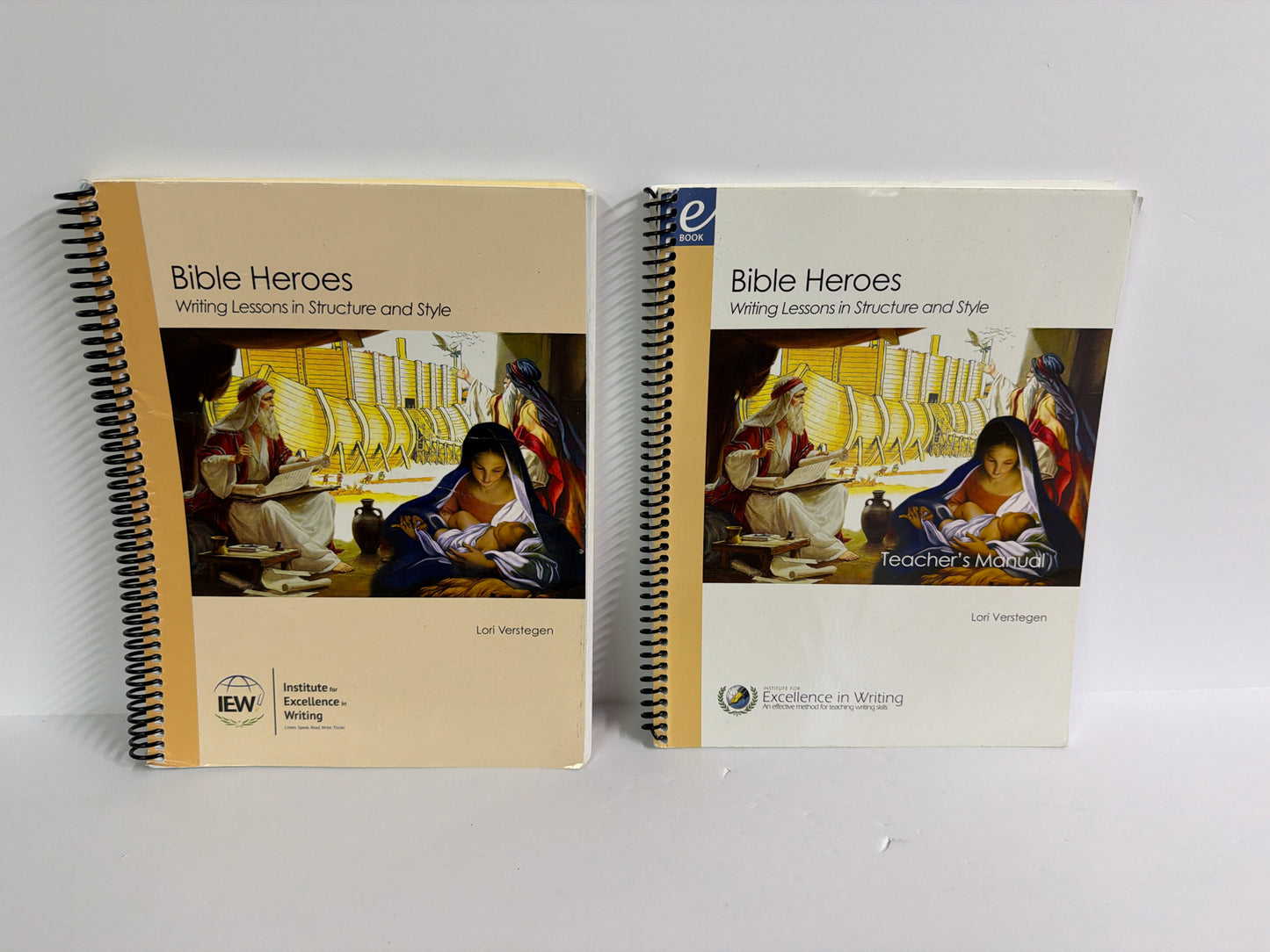 Bible Heroes IEW Set  Pre-Owned IEW Elementary Writing Books