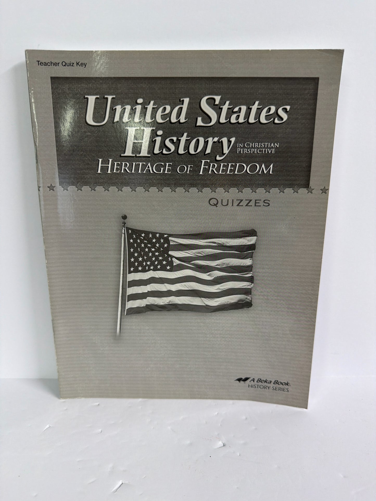 United States History Atlas Abeka Quiz Key Pre-Owned Math, History & Science
