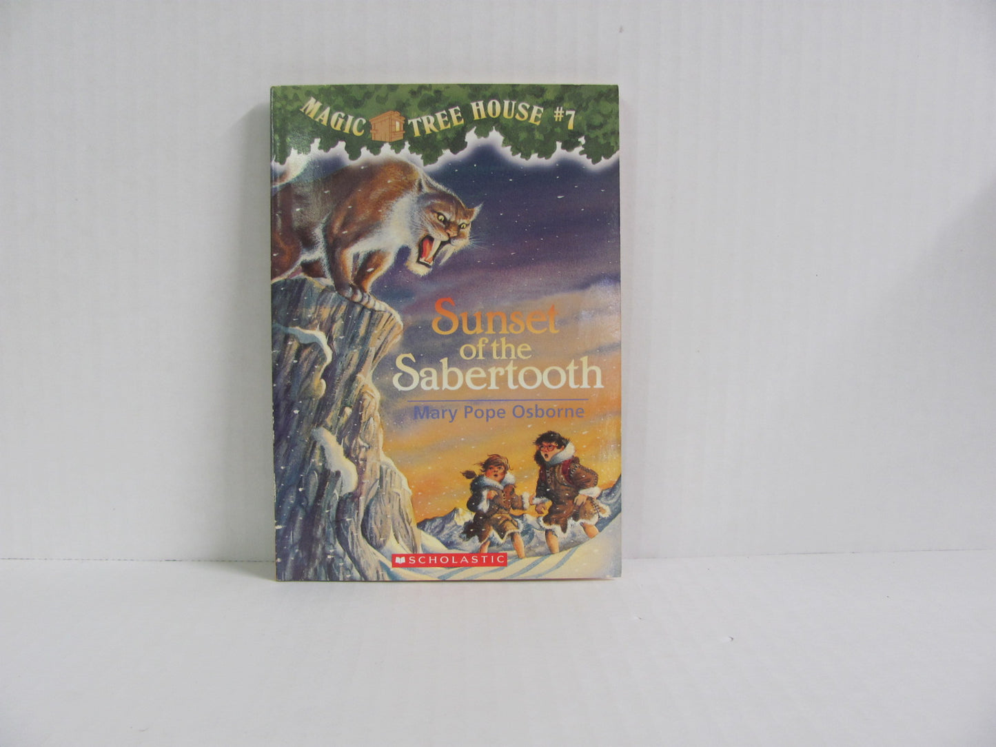 Sunset of the Saber Scholastic Pre-Owned Mary Pope Osborne The Magic Tree House