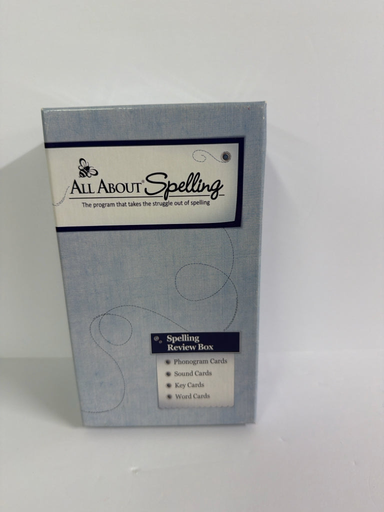 All About Spelling Review Box All About Learning Pre-Owned Language Textbooks