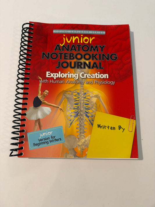 Junior Anatomy Notebooking Journal Apologia Fulbright Biology/Human Body Books