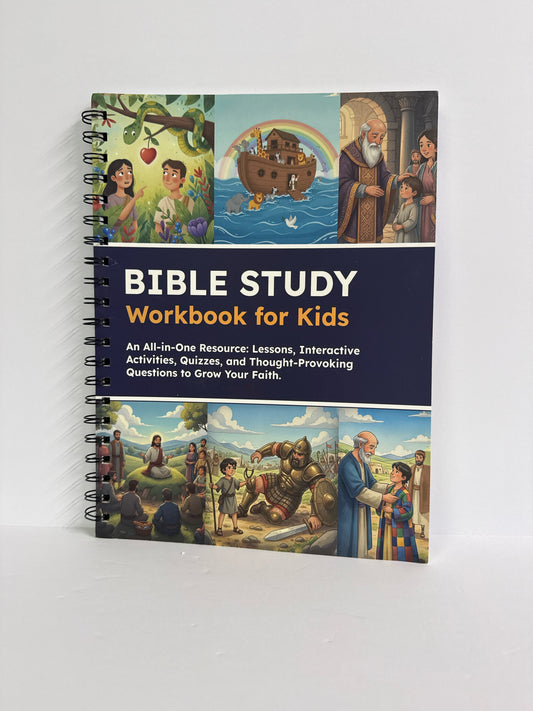 Bible Study Workbook for Kids Workbook  Pre-Owned Elementary Bible Textbooks