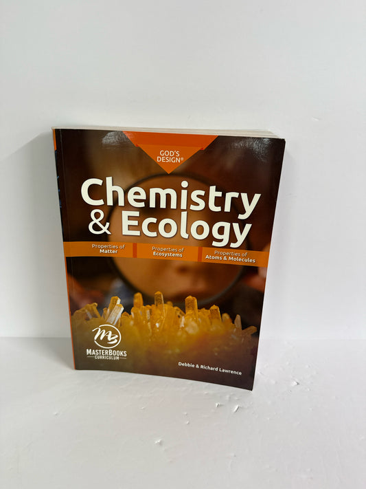 Chemistry & Ecology MasterBooks Teacher Guide  Pre-Owned Science Textbooks