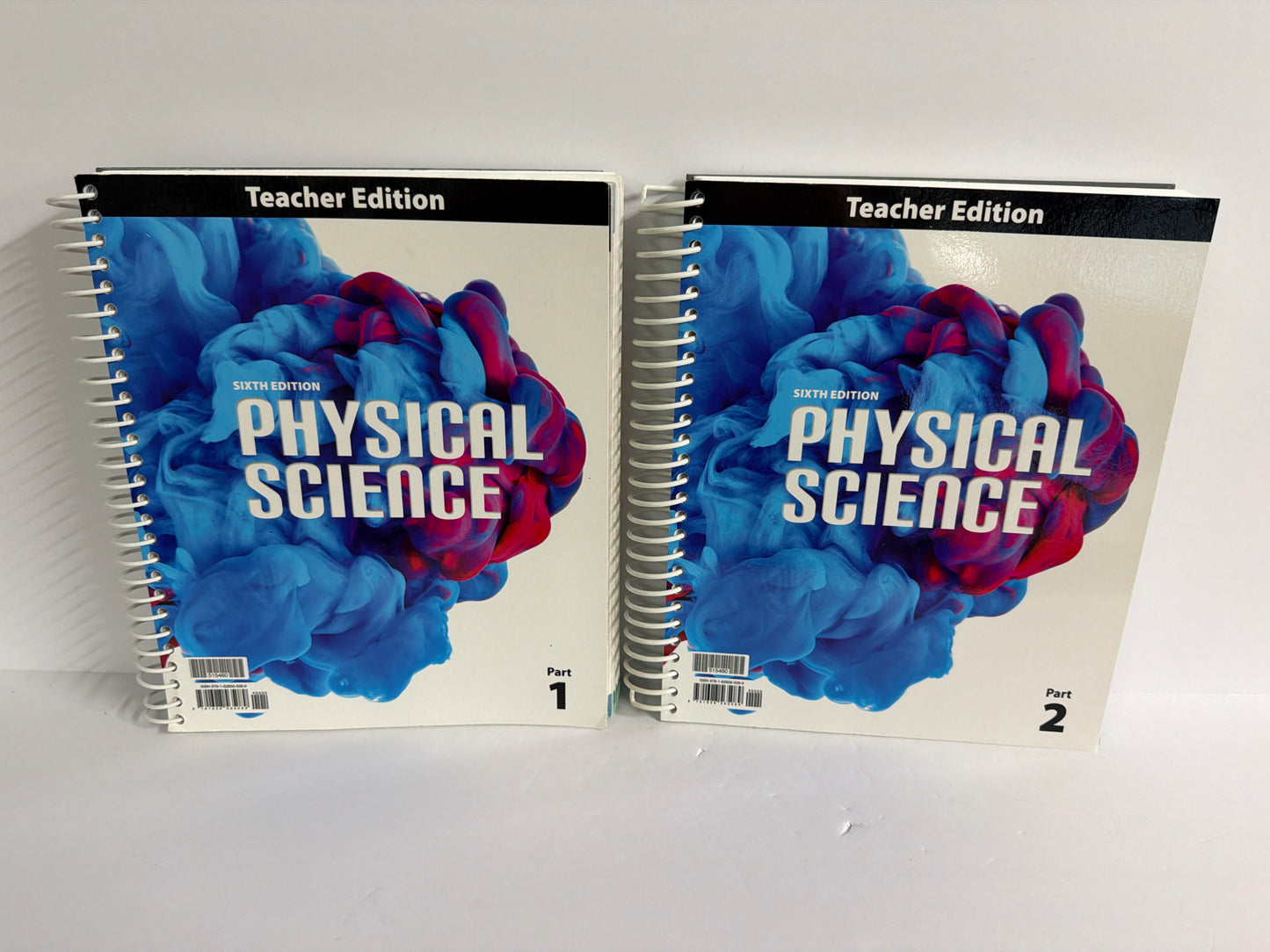 Physical Science BJU Press Set  Pre-Owned 9th Grade Science Textbooks
