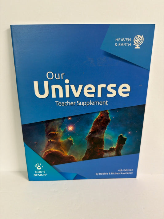 Our Universe Answers in Genesis Supplement Pre-Owned Science Textbooks
