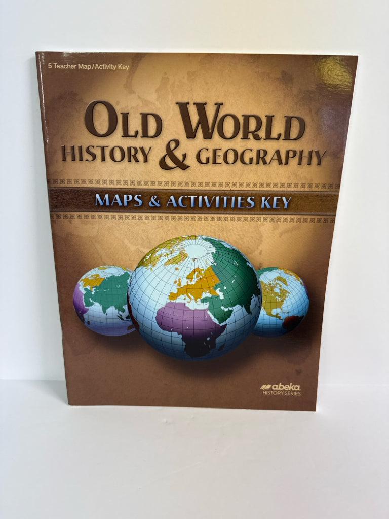 Old World History & Geography Abeka 5th Grade History Textbooks