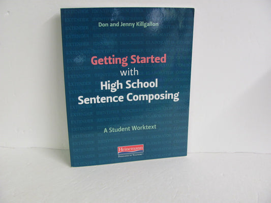 Sentence Composing Heinemann Worktext  Pre-owned Killgallon Language Textbooks