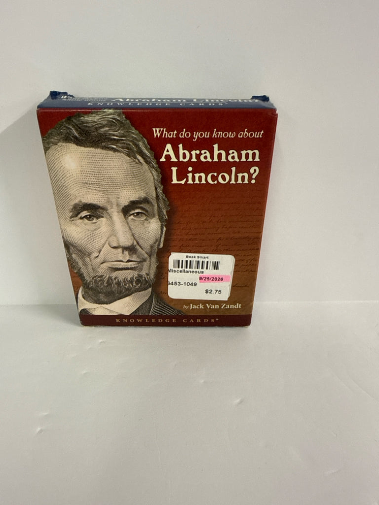 What Do You Know About Abraham Linc Cards Pre-Owned Miscellaneous