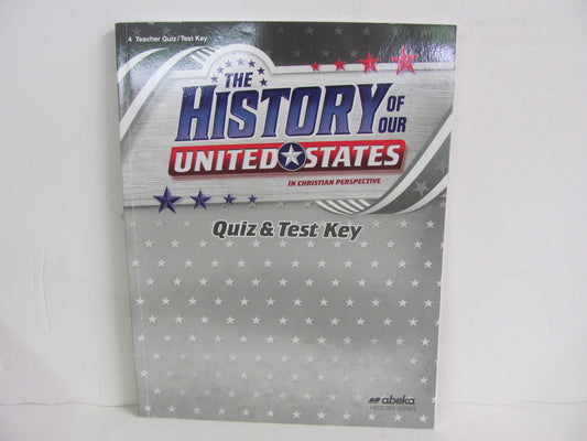 The History of Our United States Abeka 4th Grade History Textbooks