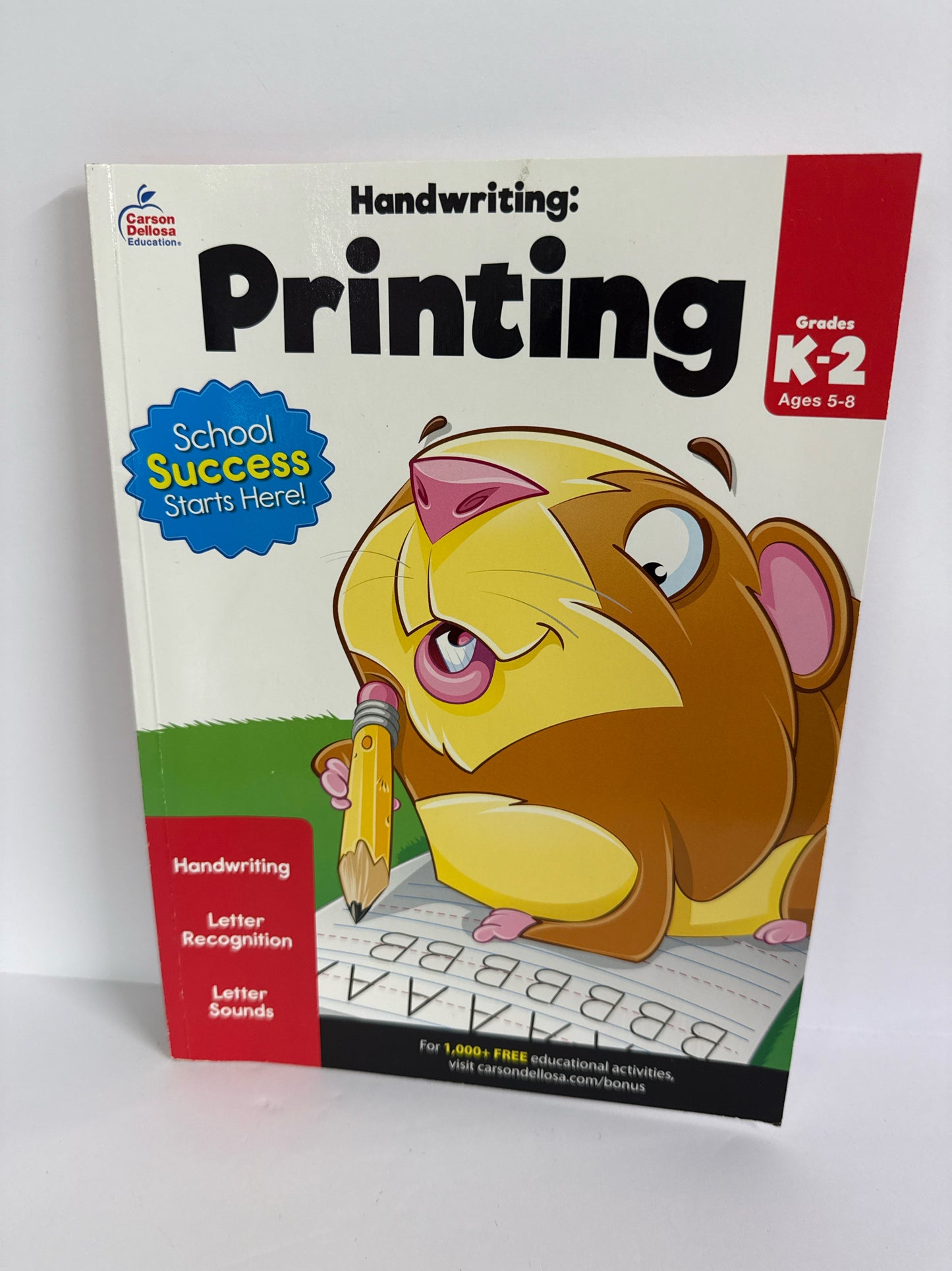 Printing Carson Dellosa Workbook Pre-Owned Elementary Language Textbooks