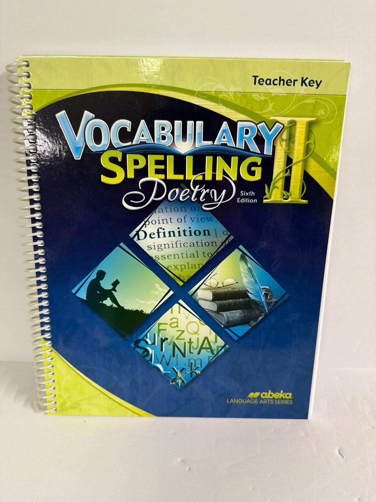 Vocabulary Spelling Poetry II Abeka Teacher Key  Pre-Owned Language Textbooks