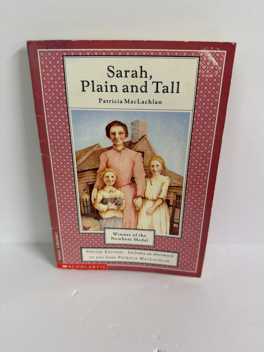 Sarah Plain and Tall Scholastic Pre-Owned Patricia MacLachlan Fiction Books
