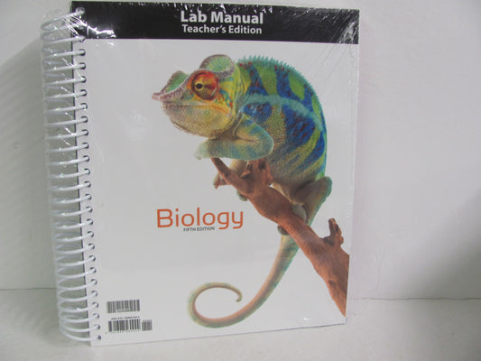 Biology Lab Manual BJU Press Teacher Edition  Pre-Owned Science Textbooks