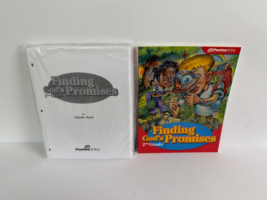Finding God's Promises Postive Action Set  Pre-Owned Cherie Noel Bible Textbooks