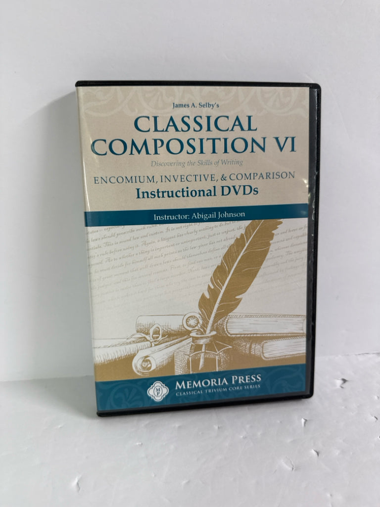 Classical Composition VI Memoria Press DVD Pre-Owned High School Memoria Press