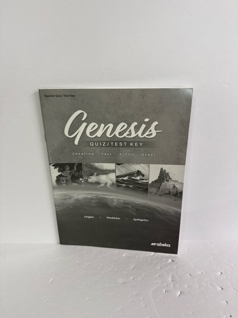 Genesis Abeka Quiz/Test Key  Pre-Owned 12th Grade Bible Textbooks