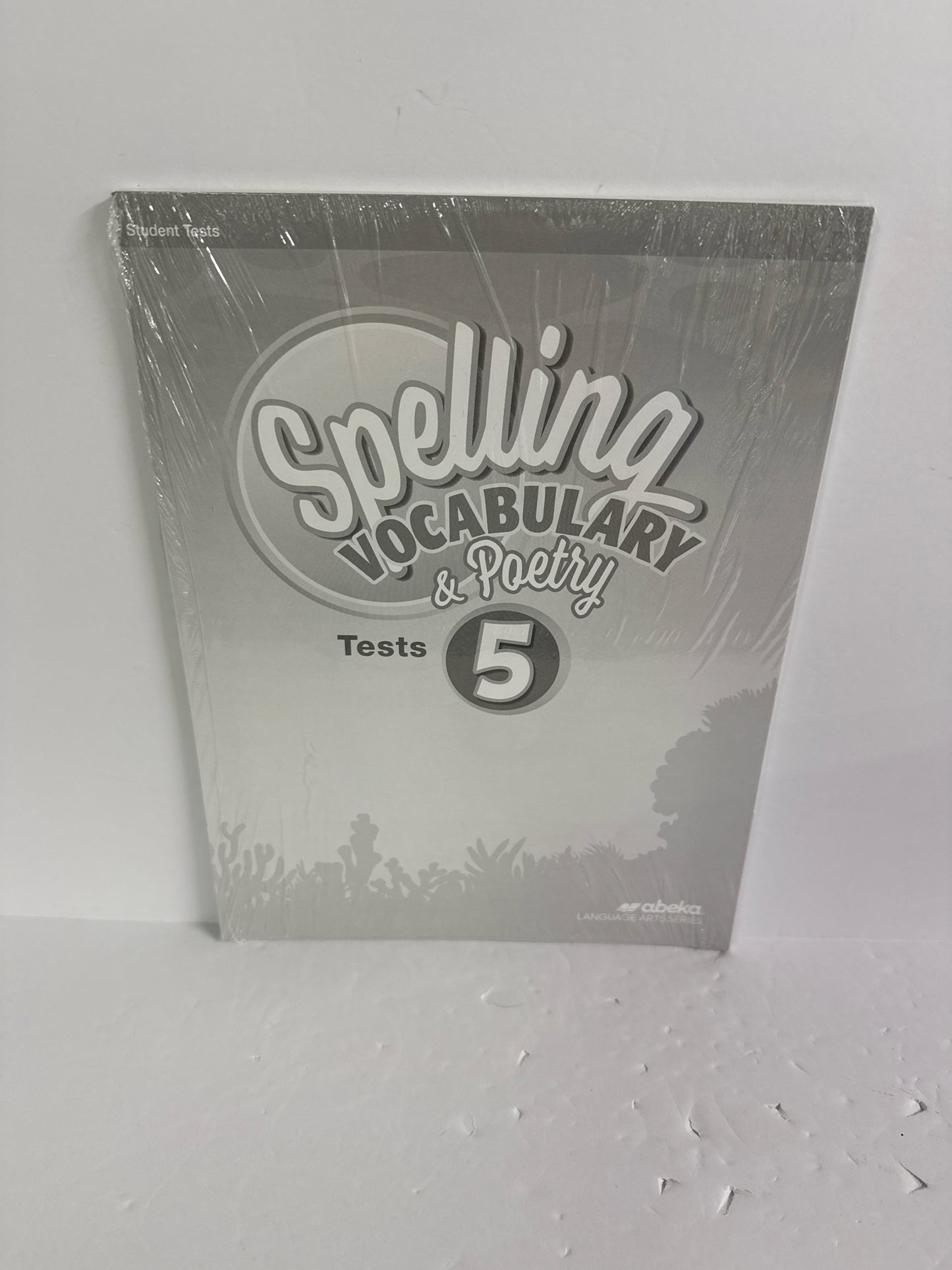 Spelling Vocabulary & Poetry 5 Abeka Tests 5th Grade Language Textbooks