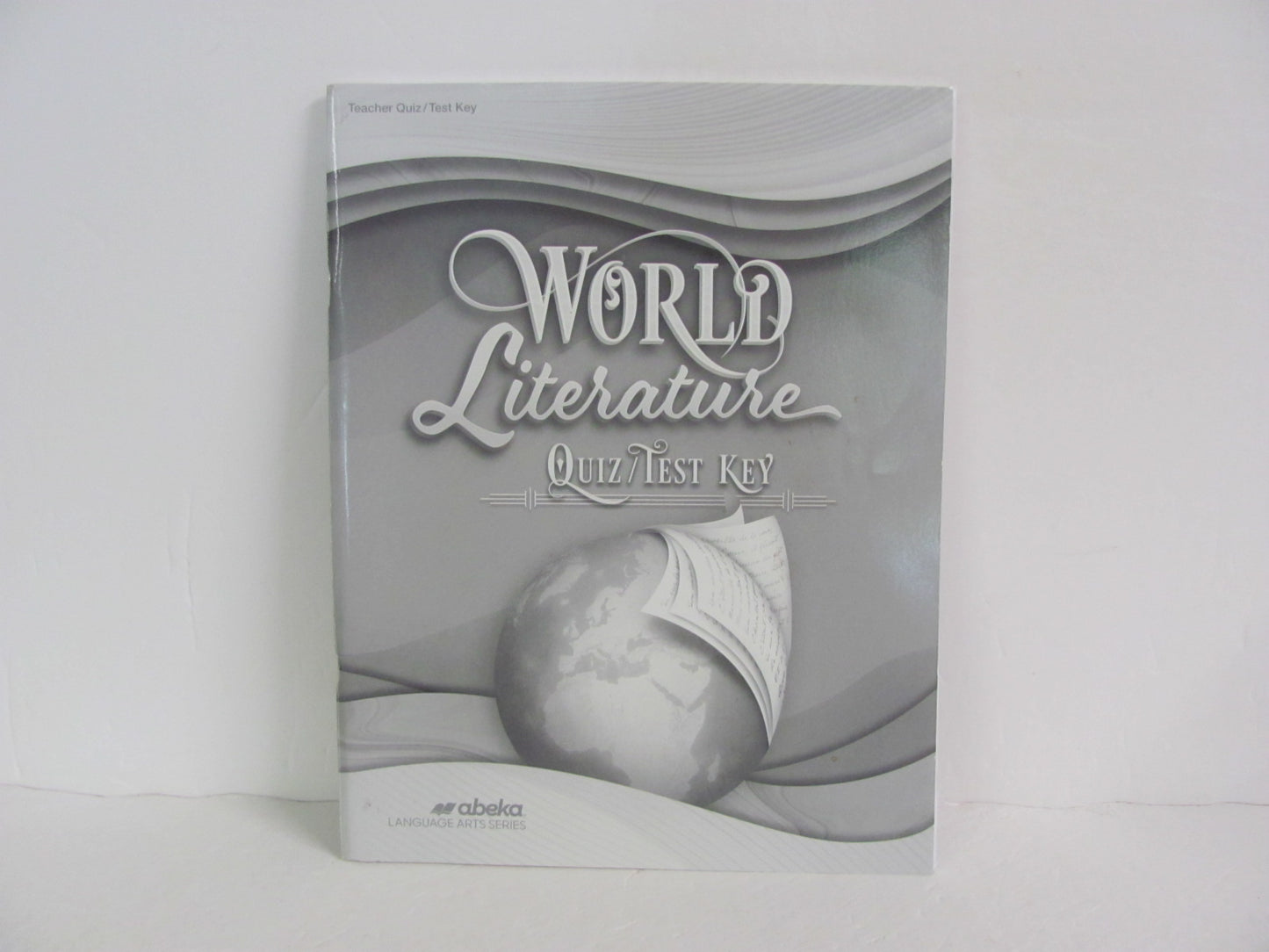World Literature Abeka Quiz/Test Key  Pre-Owned 10th Grade Reading Textbooks