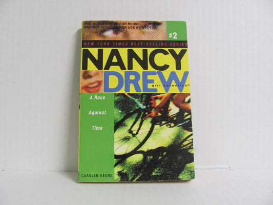 A Race Against Time Simon & Schuster Pre-Owned Carolyn Keene Fiction Books
