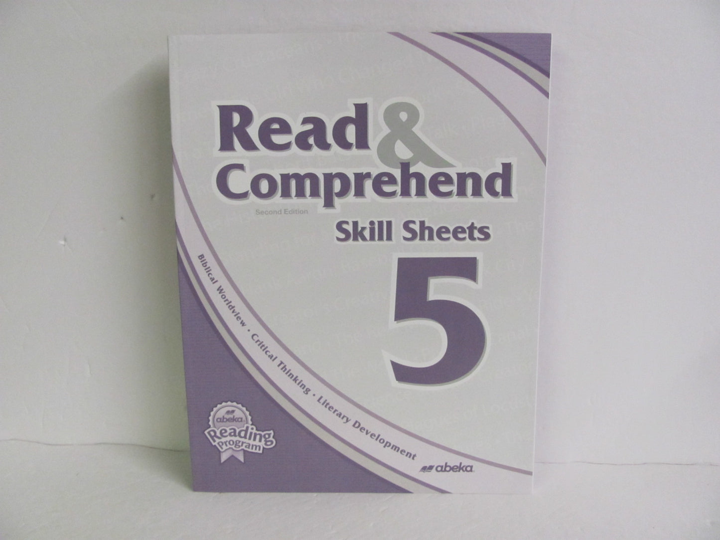Read & Comprehend Skill Sheets Abeka Student Book Pre-Owned Reading Textbooks
