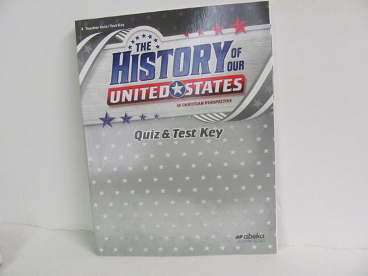 The History of Our United States Abeka 4th Grade History Textbooks