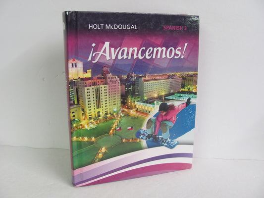Avancemos! HMH Books Student Book Pre-Owned High School Spanish Books