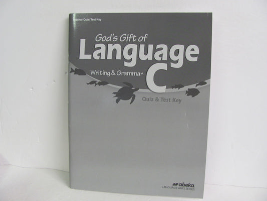 Language C Abeka Quiz/Test Key  Pre-Owned 6th Grade Language Textbooks