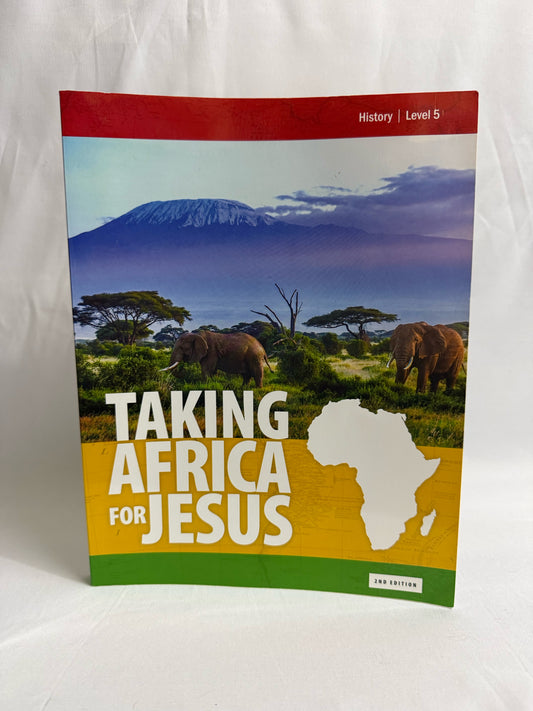 Taking Africa for Jesus Generations Pre-Owned Elementary History Textbooks