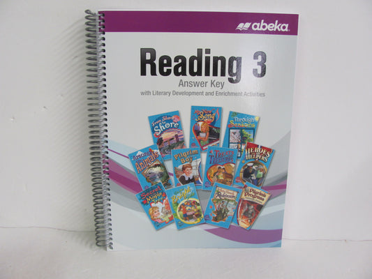 Reading 3 Abeka Answer Key  Pre-Owned 3rd Grade Reading Textbooks