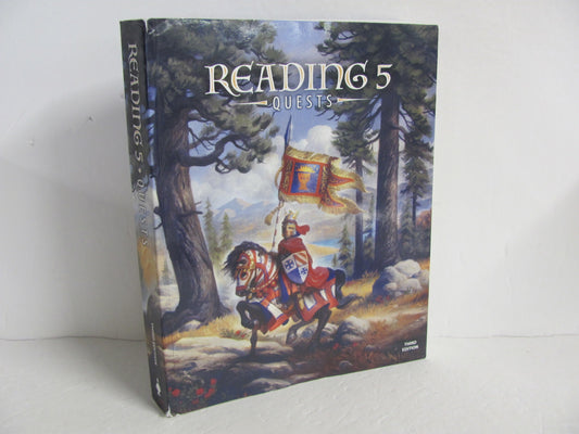 Reading 5 BJU Press Student Book Pre-Owned 5th Grade Reading Textbooks