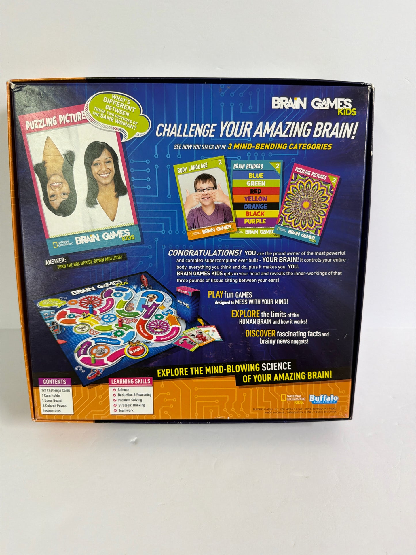 Brain Games Kids National Geographic Pre-Owned Games/Puzzles