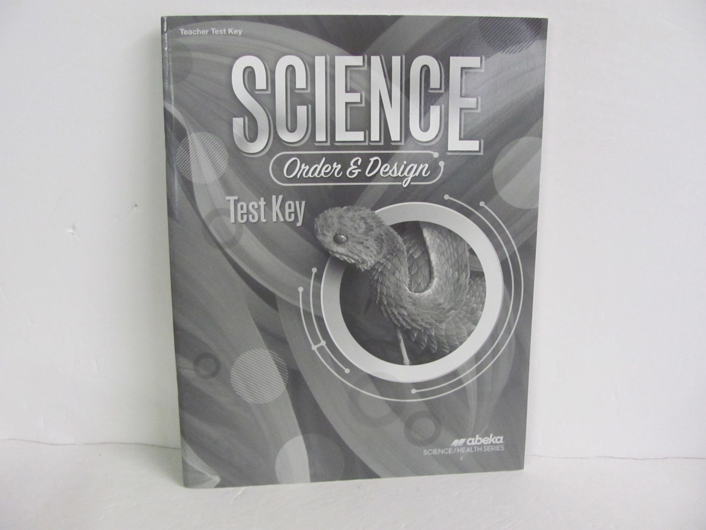 Order & Design Abeka Test Key Pre-Owned 7th Grade Science Textbooks