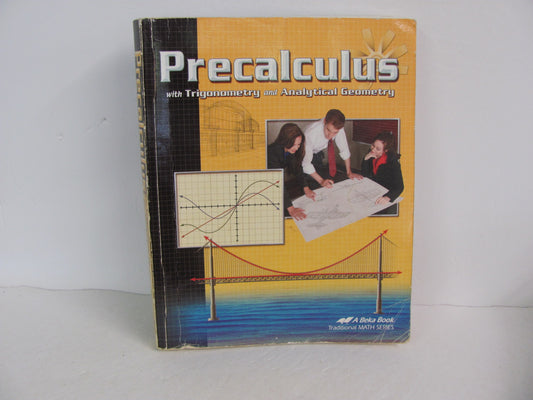 PreCalculus Abeka Student Book Pre-Owned High School Mathematics Textbooks