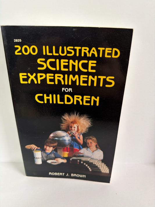 200 Illustrated Science Experiments Tab Books Pre-Owned Experiment Books