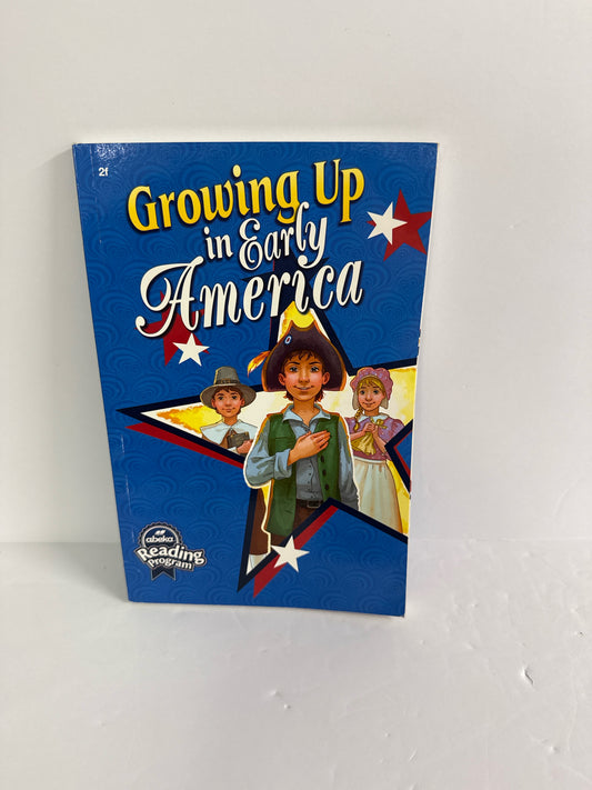 Growing Up in Early America Abeka Reader Pre-Owned 2nd Grade Reading Textbooks