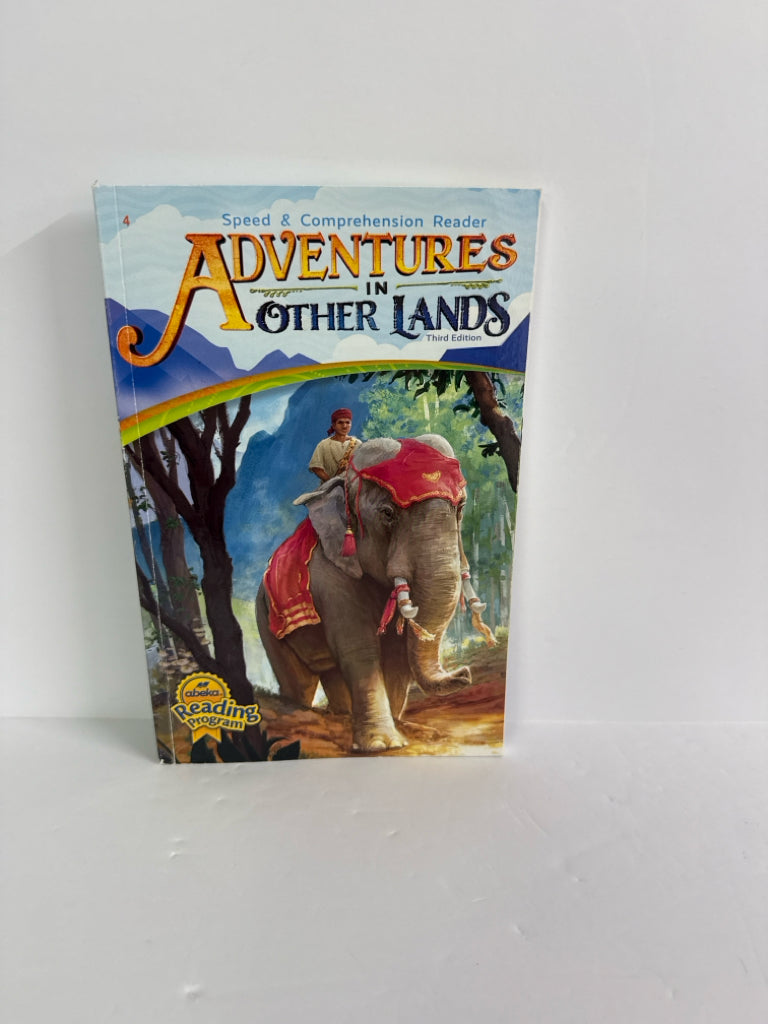 Adventures in Other Lands Abeka Reader Pre-Owned 4th Grade Reading Textbooks