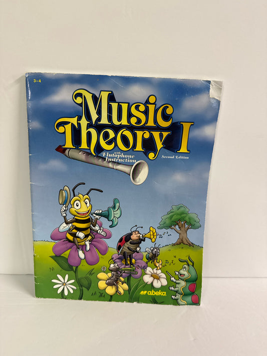 Music Theory I Abeka Pre-Owned Elementary Music Education Books