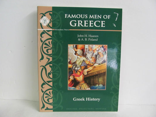 Famous Men of Greece Memoria Press Pre-Owned Haaren Ancient Egypt/Rome/Greece