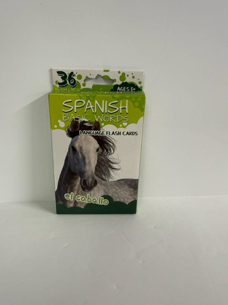 Spanish Basic Words Bendon Flashcards Pre-Owned Spanish