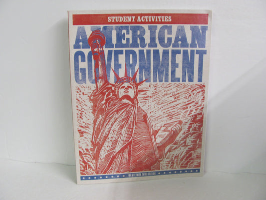 American Government BJU Press Activity Book  Pre-Owned History Textbooks