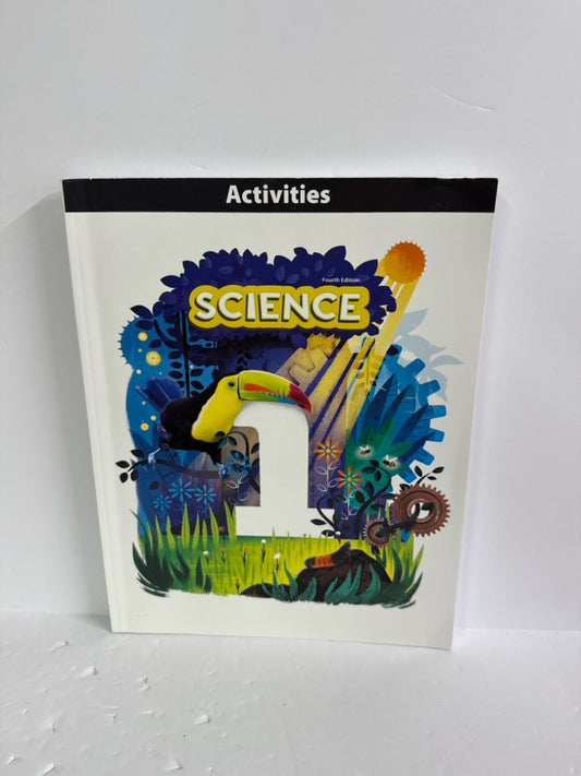 Science 1 BJU Press Activity Book  Pre-Owned 1st Grade Science Textbooks